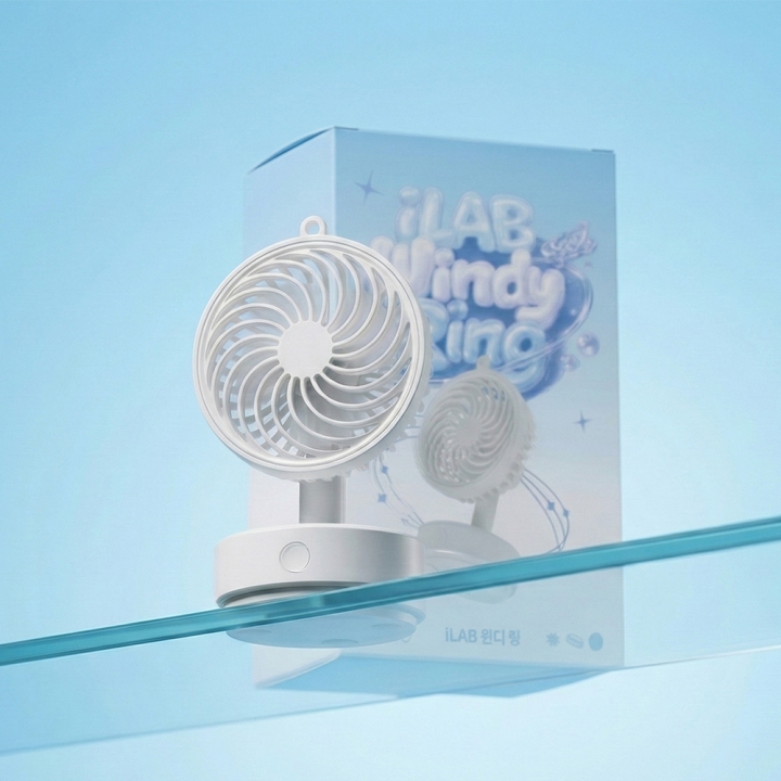 [아이랩] 윈디 링 선풍기 iLAB-WRF